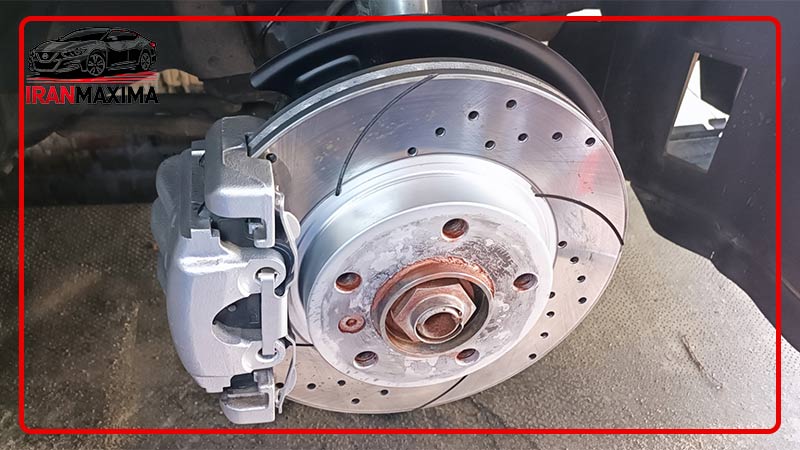 صدای لقی کالیپر ترمز